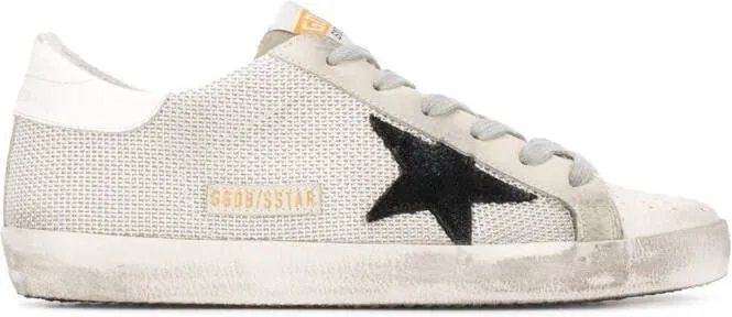 Golden Goose Super-Star lace-up sneakers Neutrals