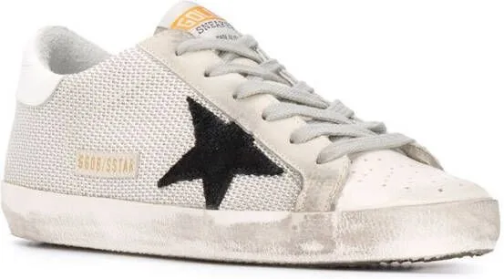 Golden Goose Super-Star lace-up sneakers Neutrals