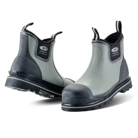 Grubs Boots Ceramic Driver Safety Mid Height Wellington Mens - Black