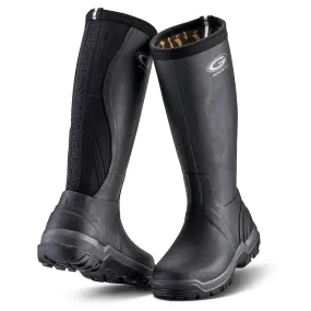 Grubs Boots Rainline Wellies Womens - Black