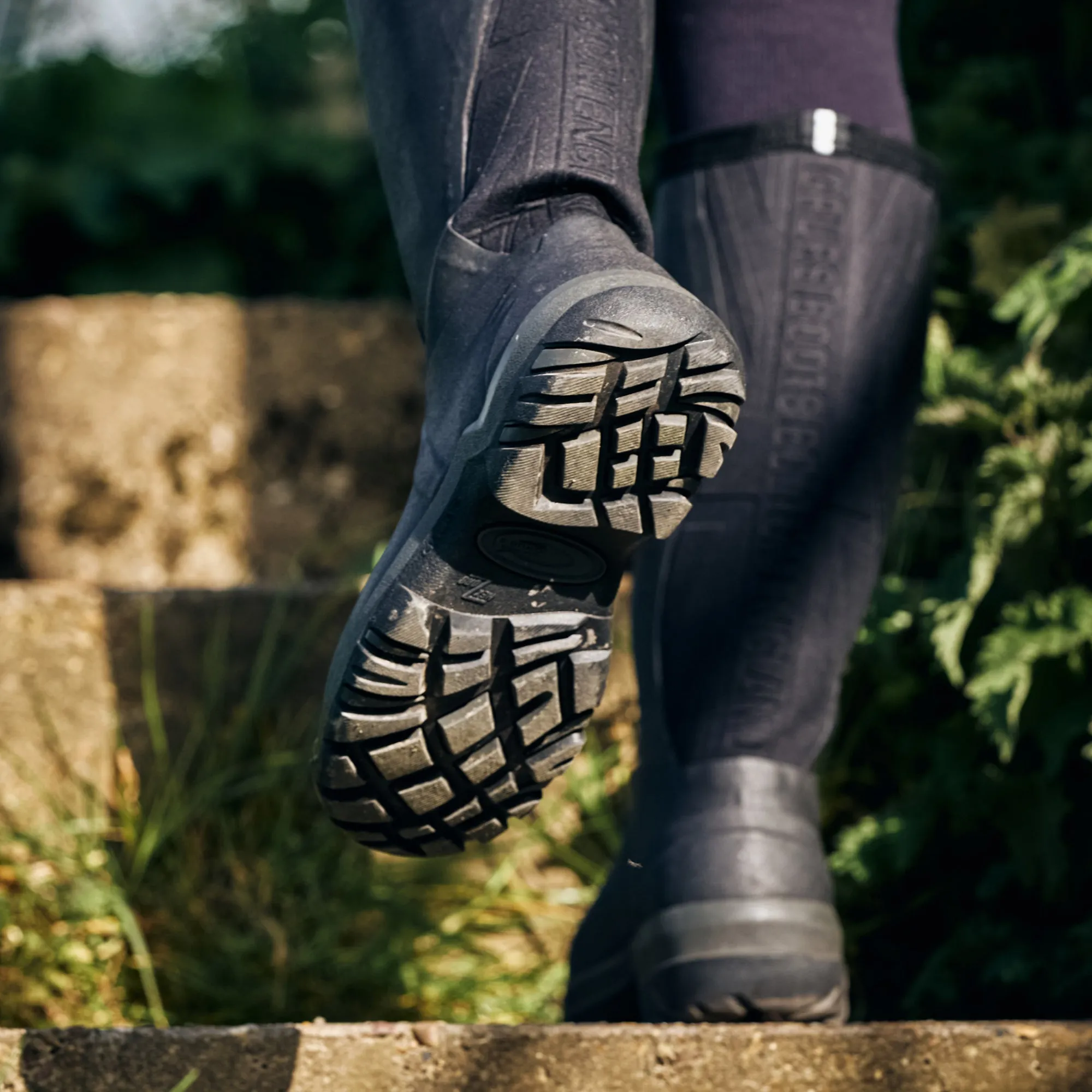 Grubs Boots Rainline Wellies Womens - Black