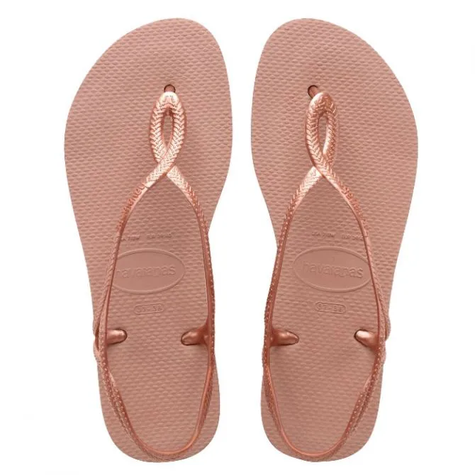 HAVAIANAS SANDALO LUNA GOLD ROSE