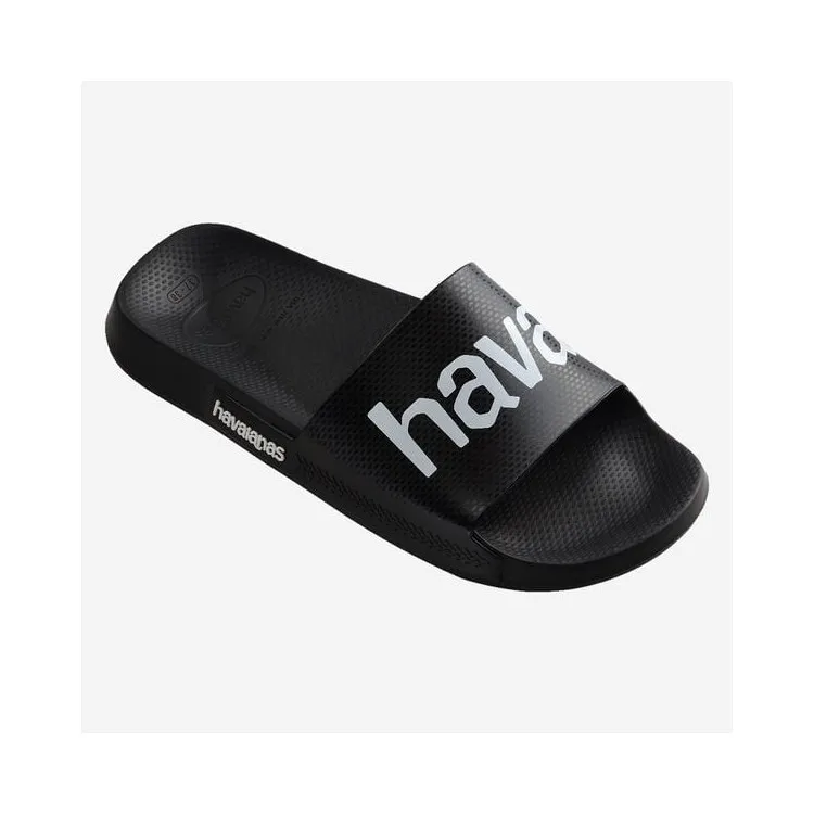 Havaianas Slide Classic Logomania  4148124 Ciabatte a Fascia Nero