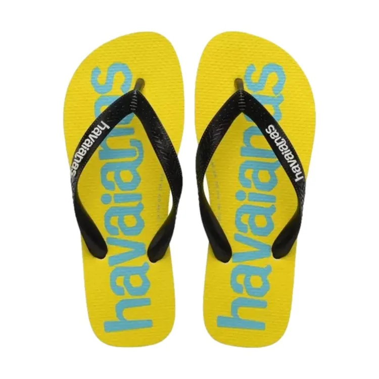 Havaianas Top Logomania2 Fc Infradito Giallo Bianco