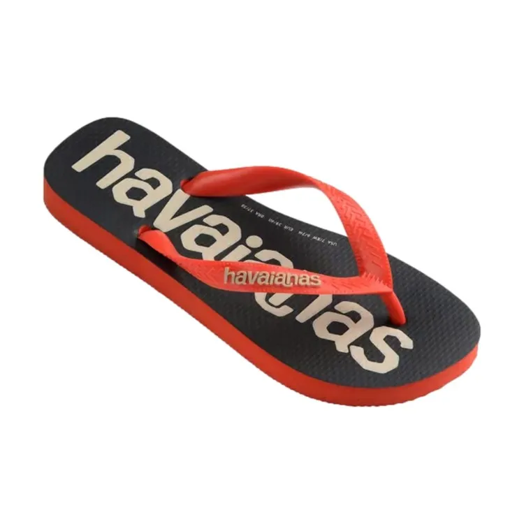 Havaianas Top Logomania2 Fc Infradito Nero Rosso