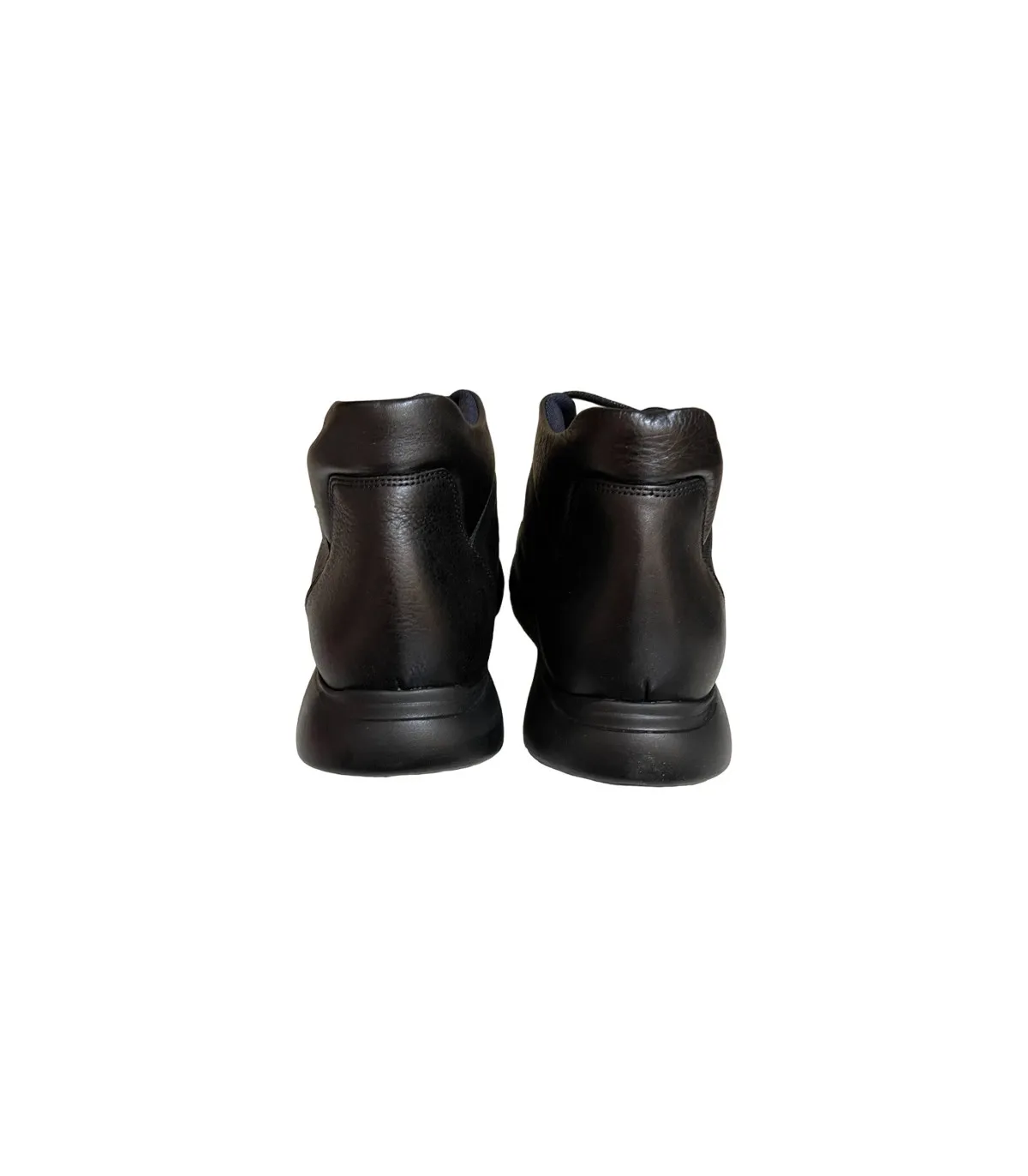 Himalaya Mens Leathear Boots - Black 3163