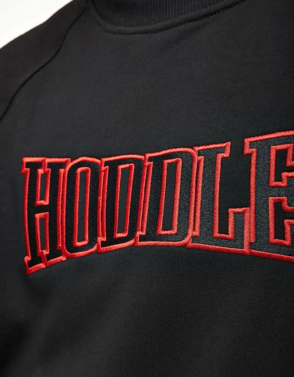 Hoddle Satellite Crewneck Sweater - Black