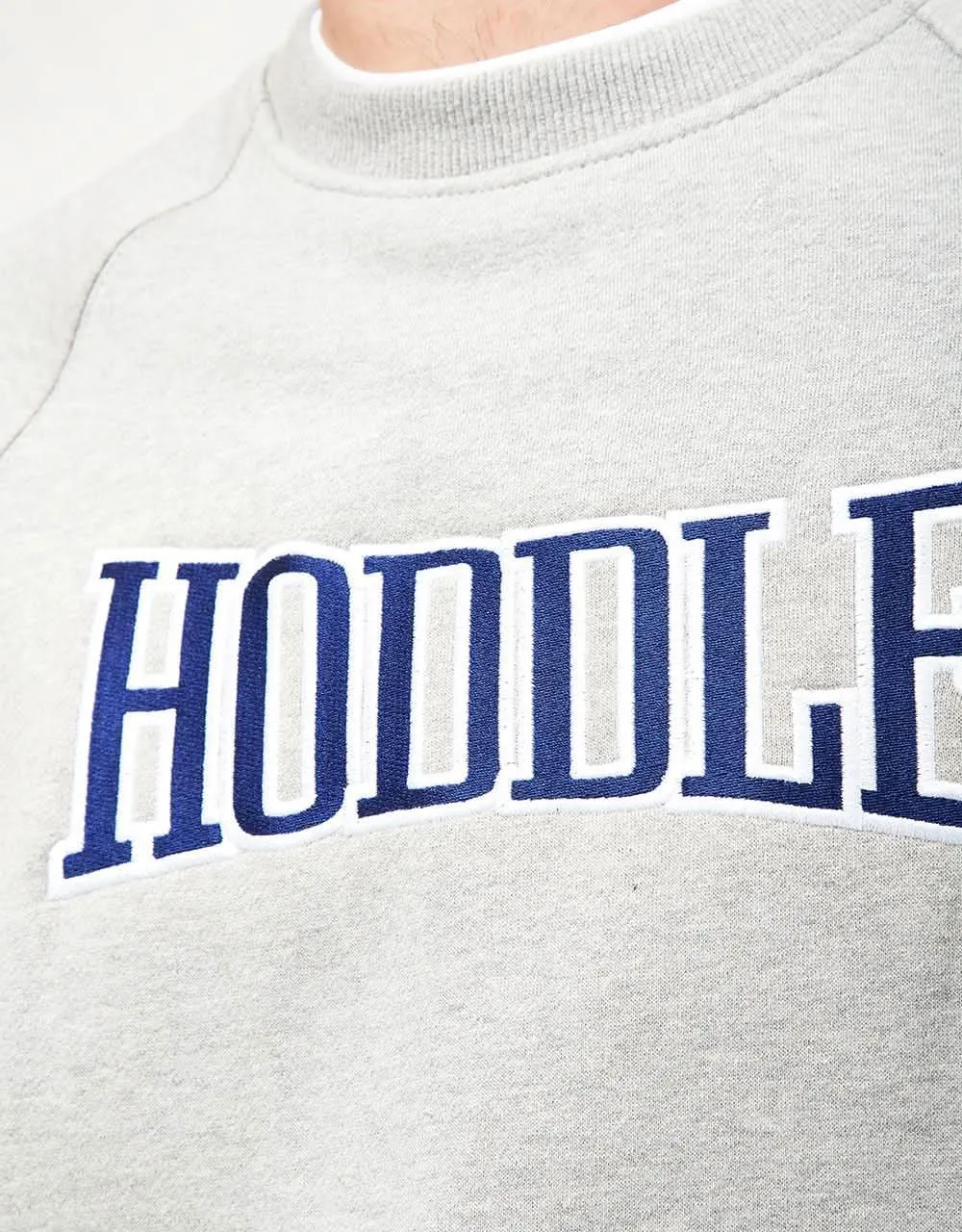 Hoddle Satellite Crewneck Sweater - Heather Grey