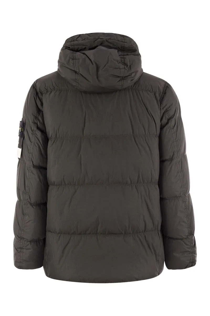 HOODED DOWN JACKET