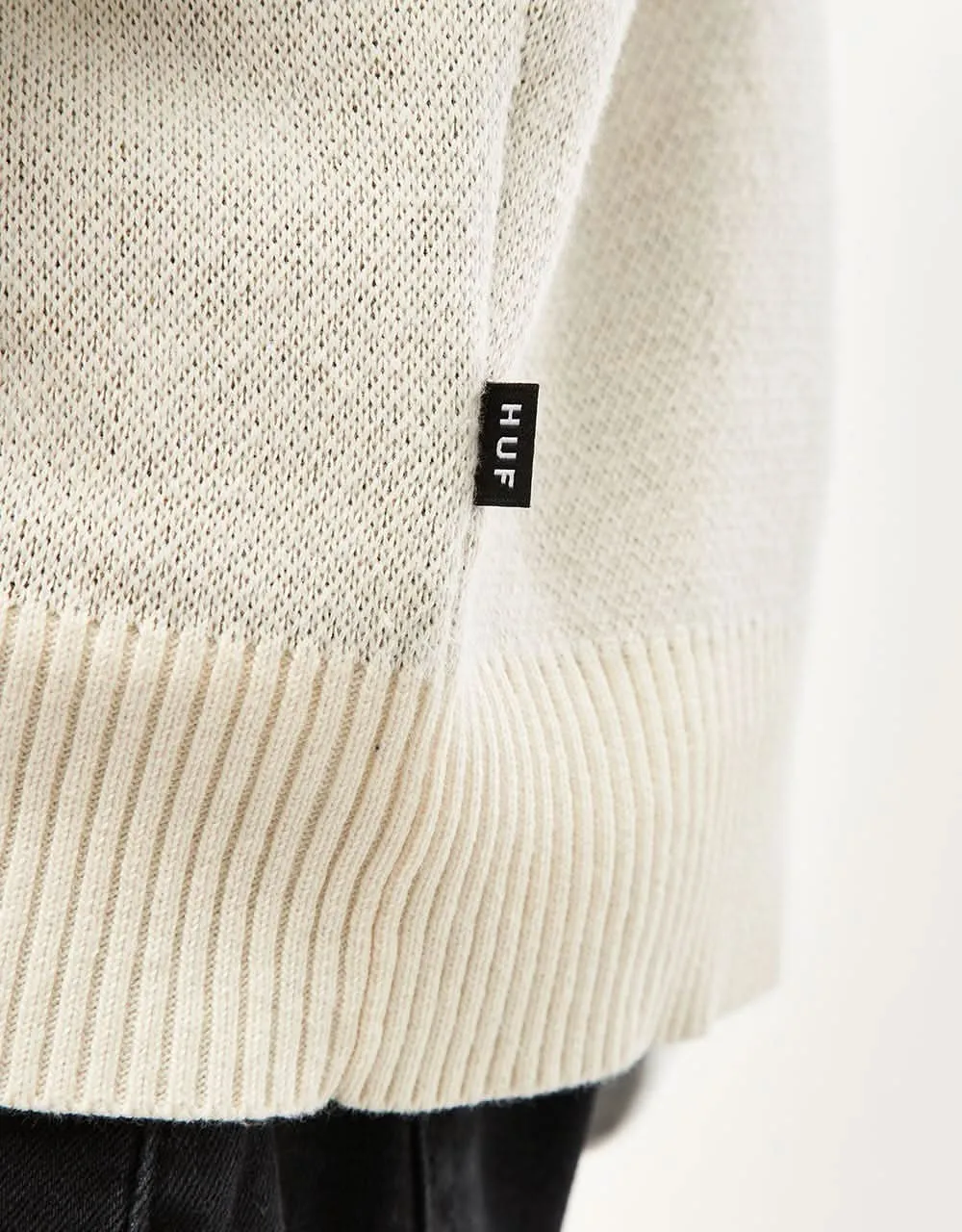 HUF Song Intarsia Sweater - Linen