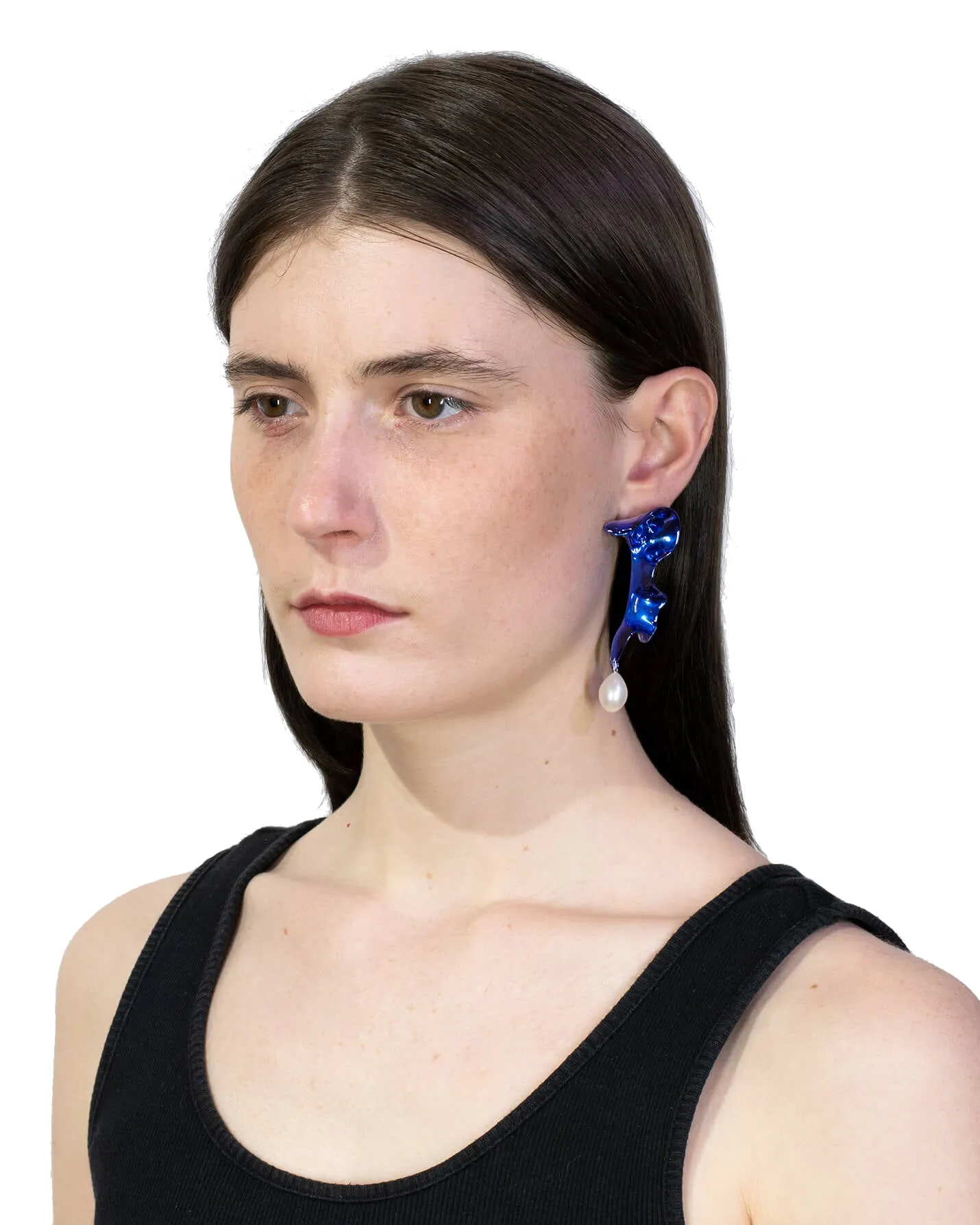 Hugo Kreit Ultramarine Swirl Ear Drop