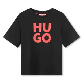 Hugo T-Shirt Logo Black