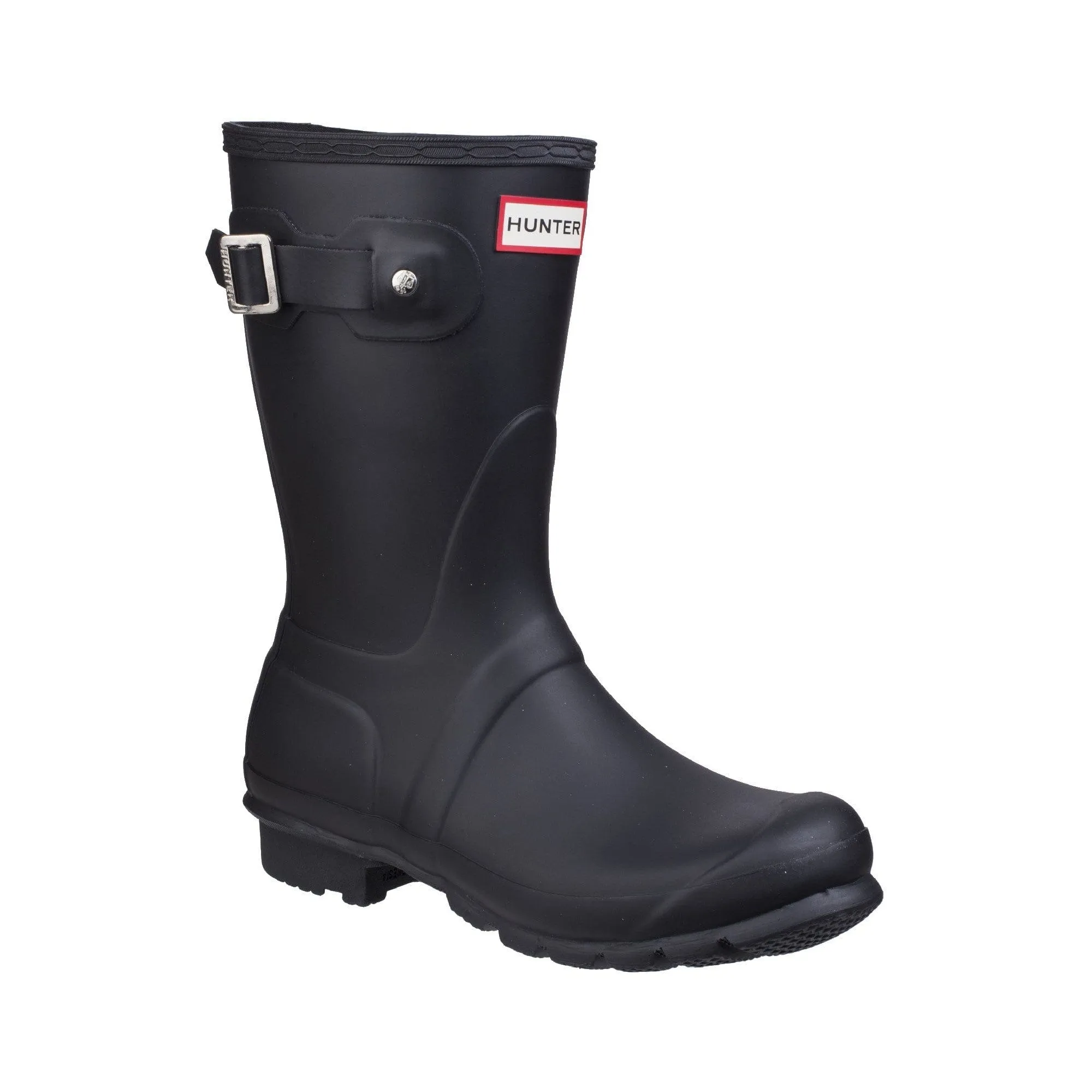 Hunter Original Short Womens Wellington Boots - Black