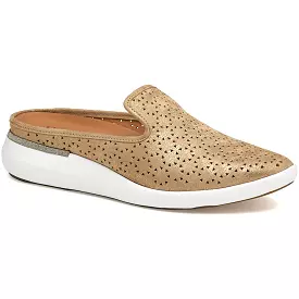 Johnston & Murphy Womens Dakota Metallic Laser Cut Casual And Fashion Sneakers