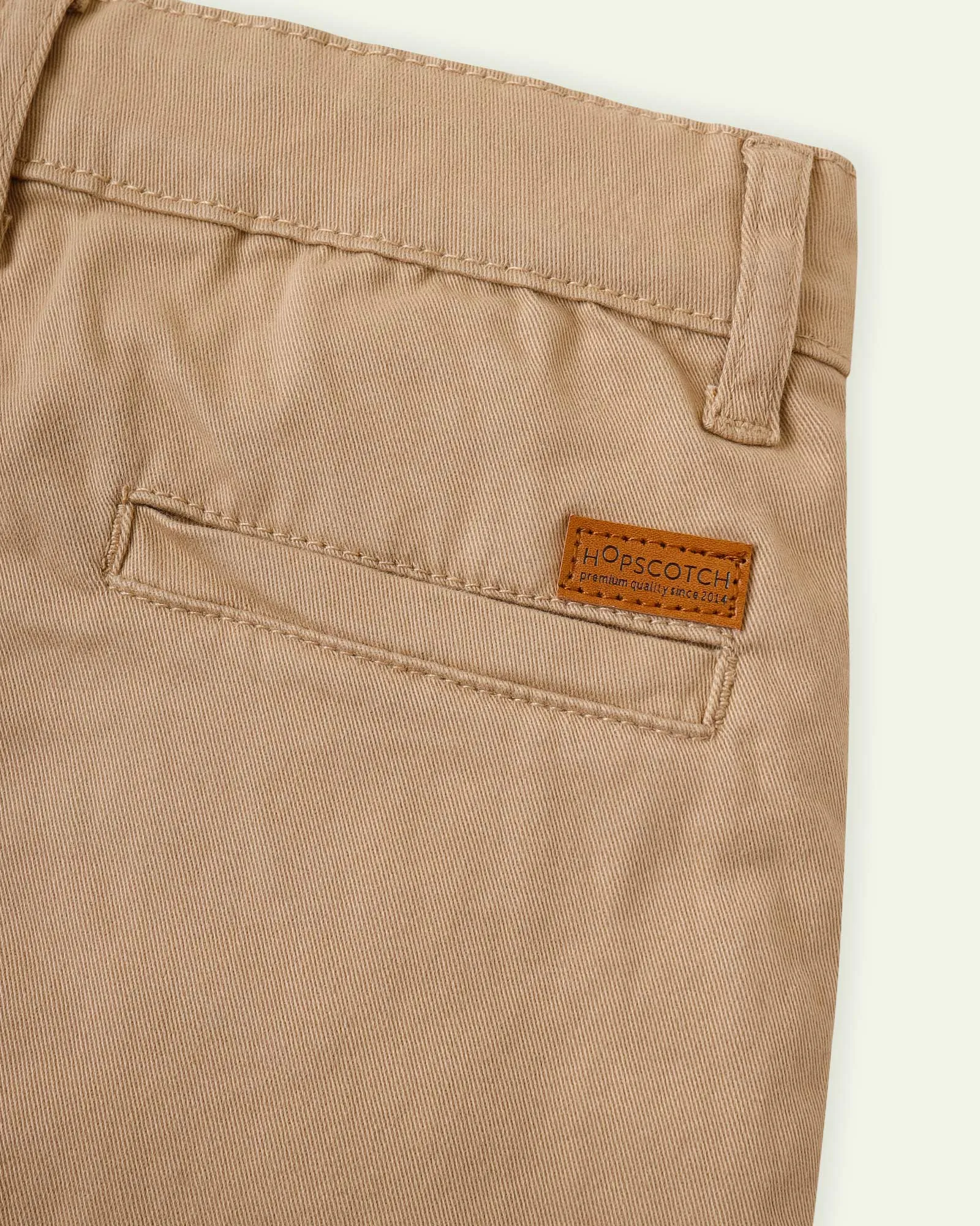 Khaki Regular Fit Chinos