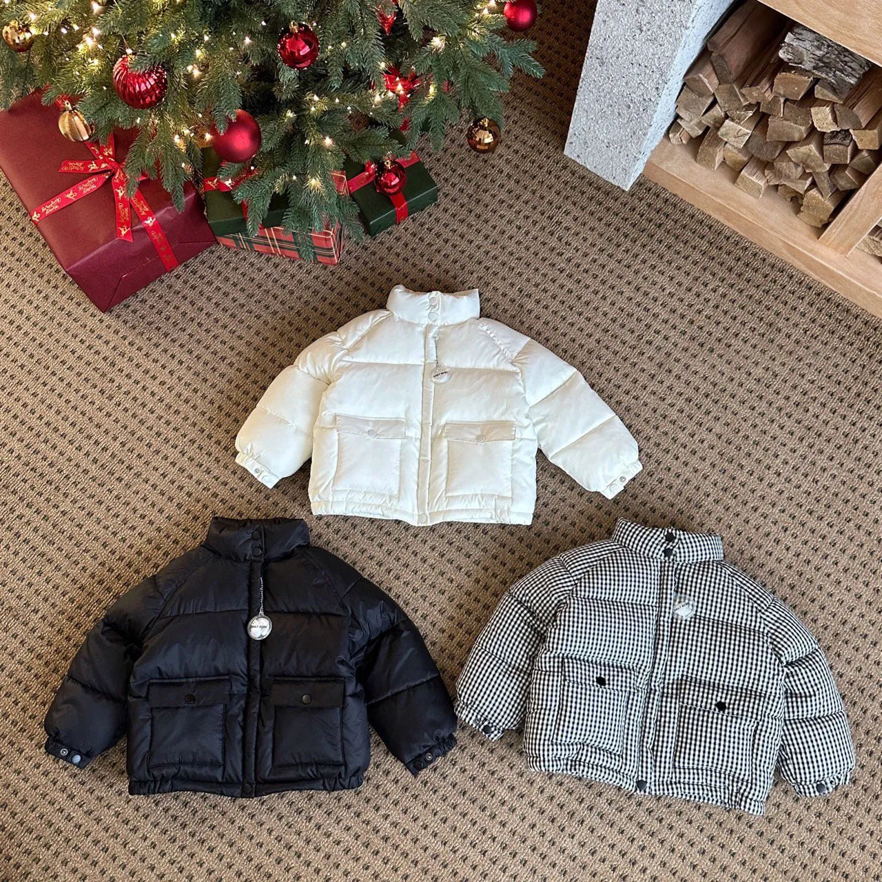 Kids Puffer Jacket (2-8y) - 3 Colors