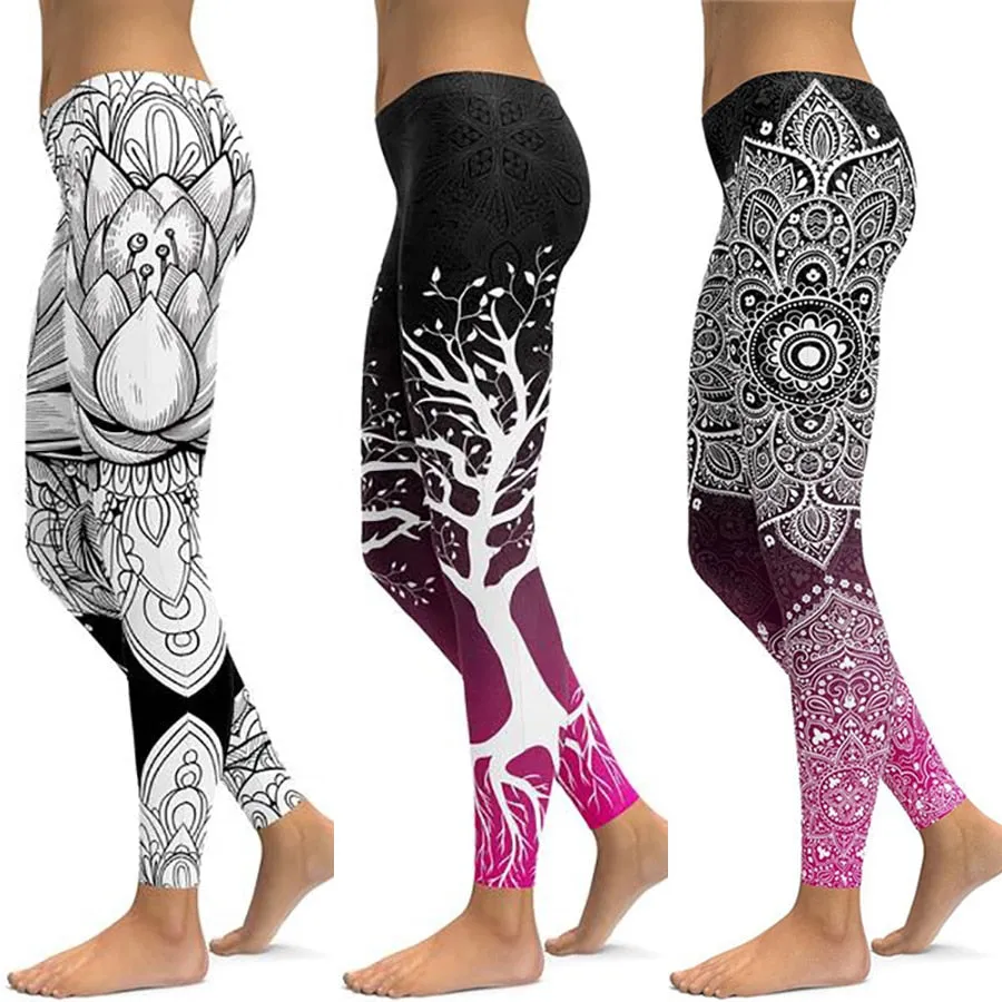 LI-FI Yoga Pants Fitness Leggings Women Unique Workout Sports Pants Running Leggings Sexy Push Up Gym Wear Elastic Slim Pants