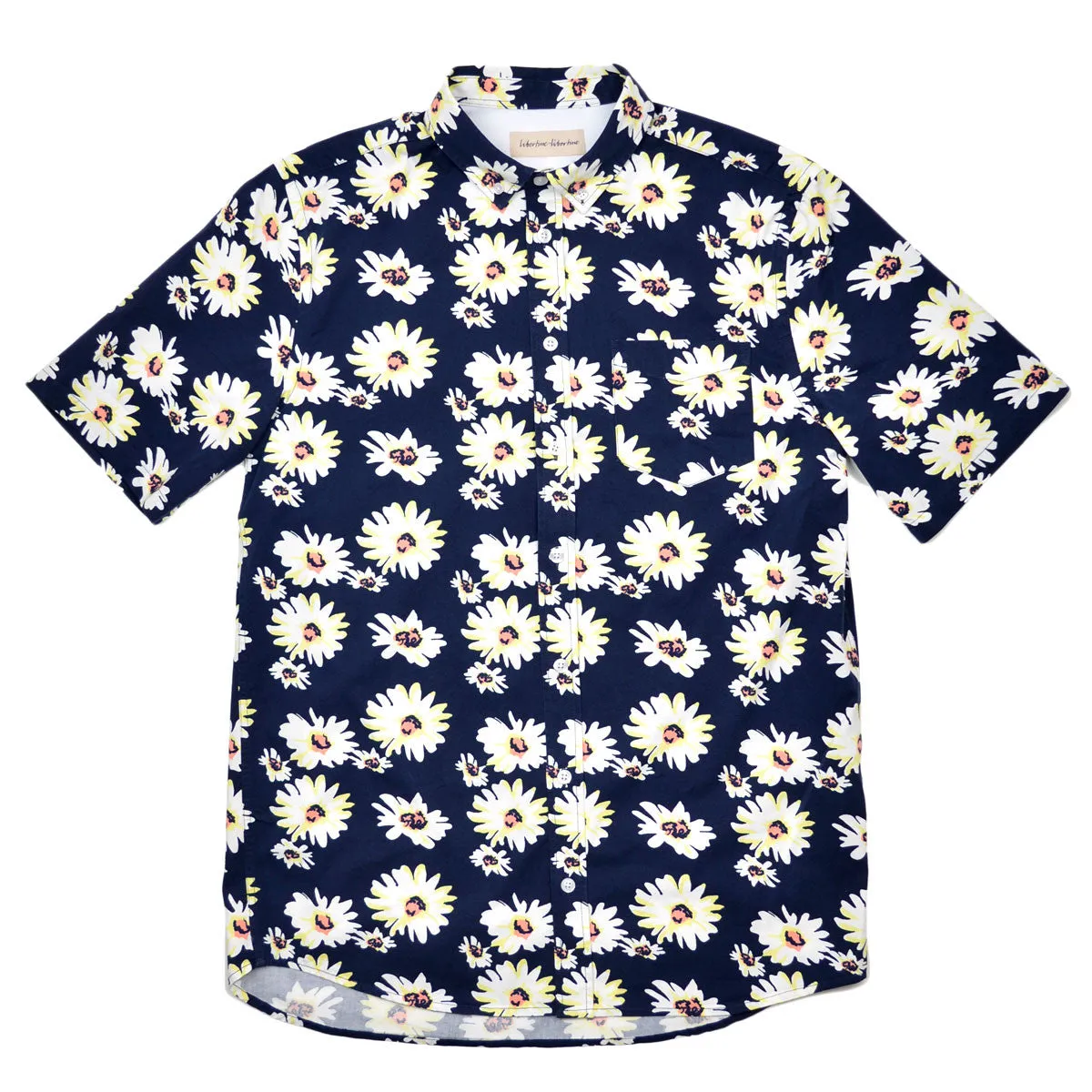 Libertine-Libertine - Hunter Short-Sleeve Shirt Ark - AOP Flowers