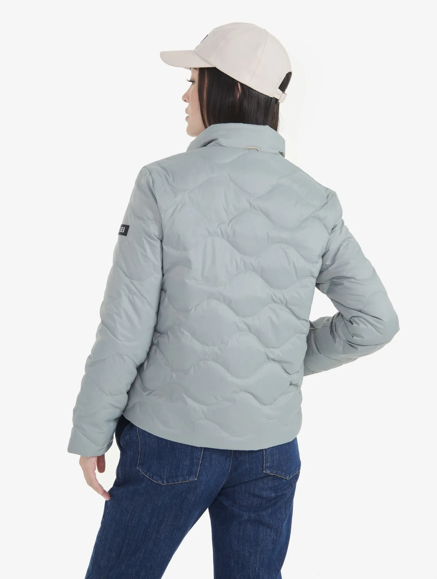 Lightweight down quilted jacket