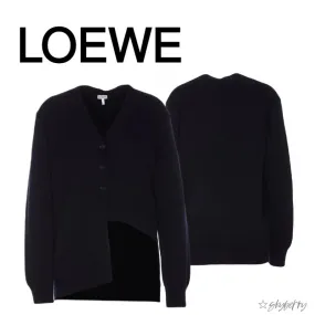 LOEWE  |Street Style Plain Cotton Cardigans