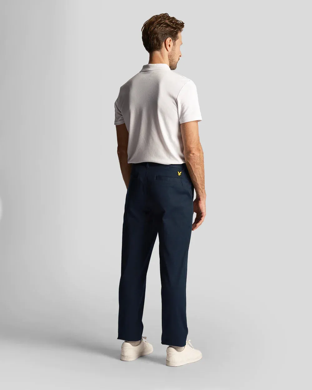 Lyle & Scott Golf Stretch Chinos - Navy