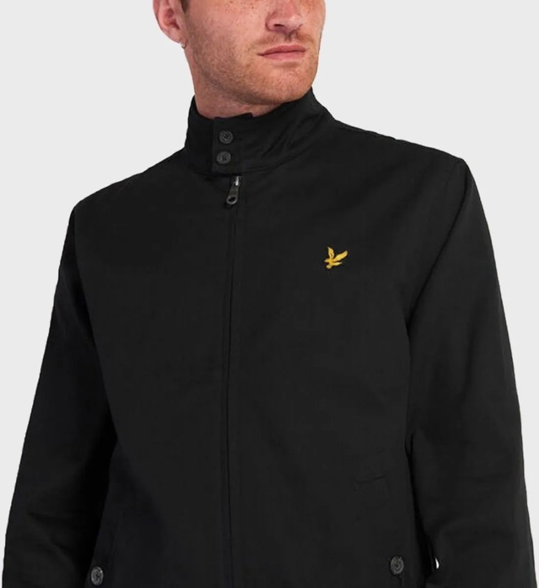 Lyle & Scott Classic Harrington Jacket Jet Black