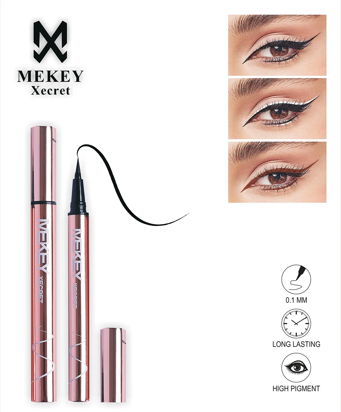 Mekeyxecret Waterproof Eye Liner Pen