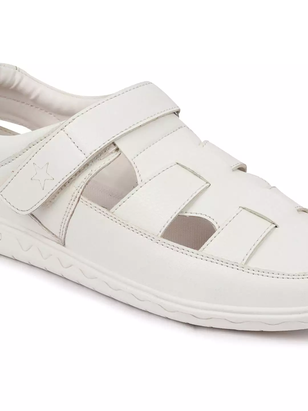 Men White Shoe Style Sandals