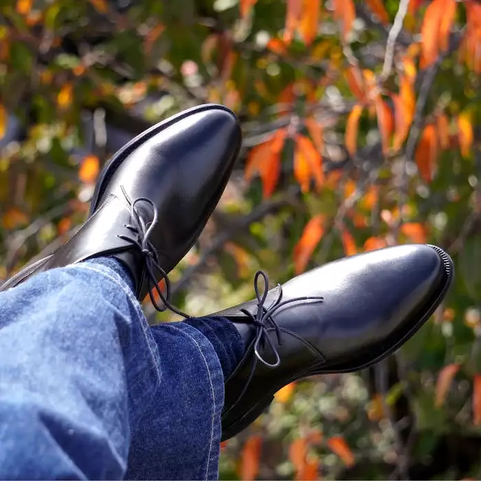 Men's Chukka Boots / Black Calf 98322