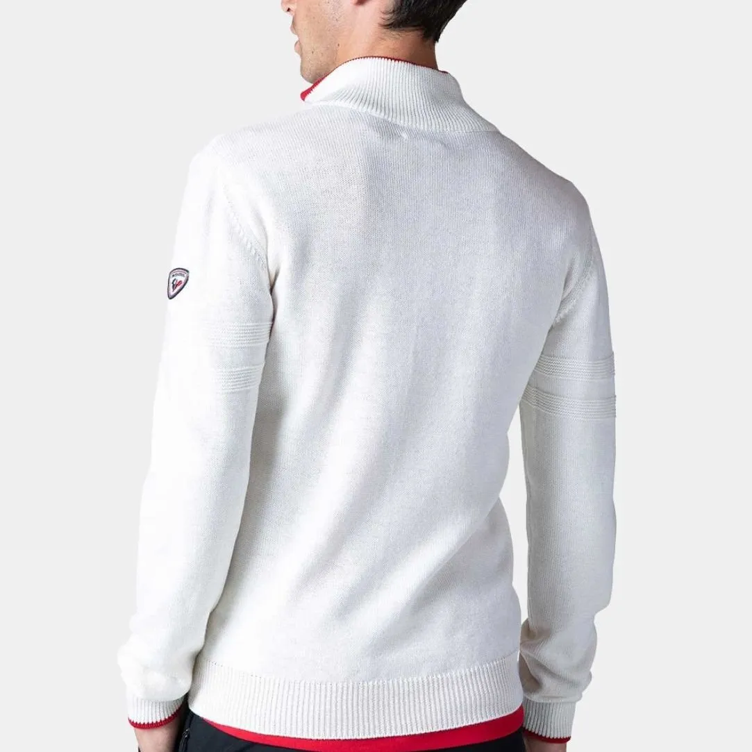 Mens Half Zip Knitted Sweater 