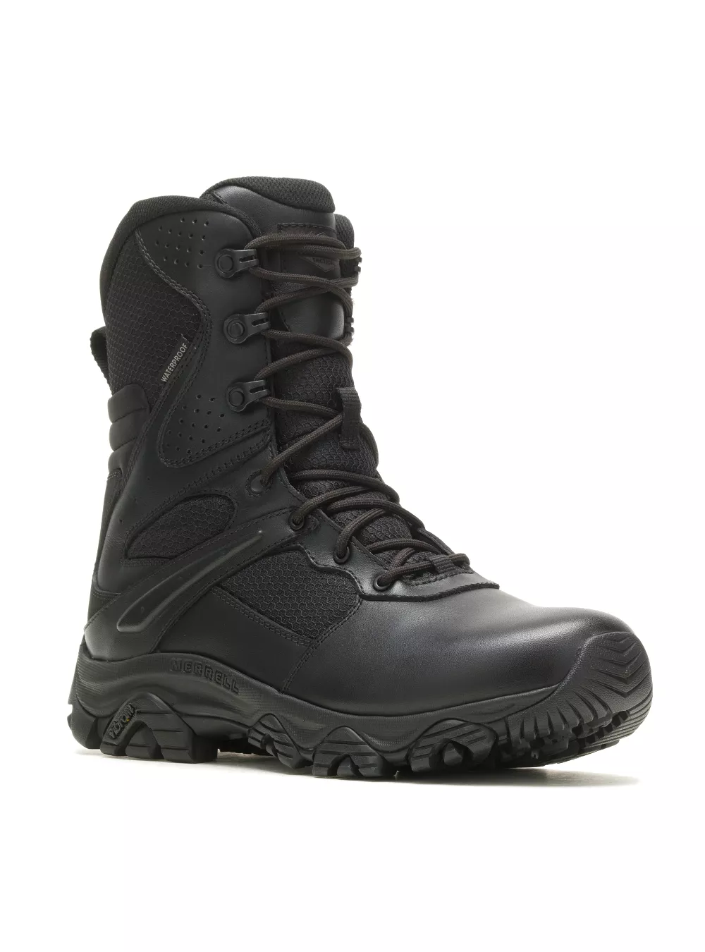 Merrell Men's Moab 3 8 Tactical Response Zip Waterproof Boot - Black