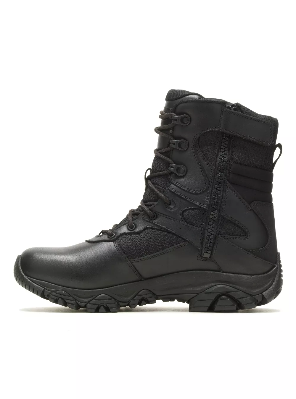 Merrell Men's Moab 3 8 Tactical Response Zip Waterproof Boot - Black