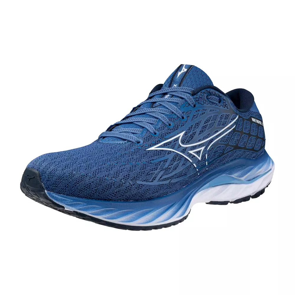 Mizuno Men's Wave Inspire 20 - Nebulas Blue/White