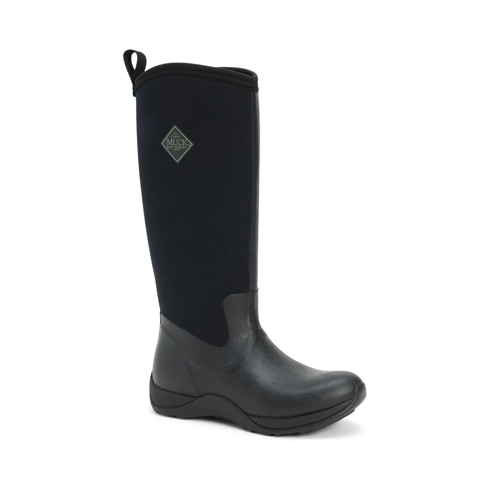 Muck Boots Arctic Adventure Womens Pull On Wellington Boot - Black