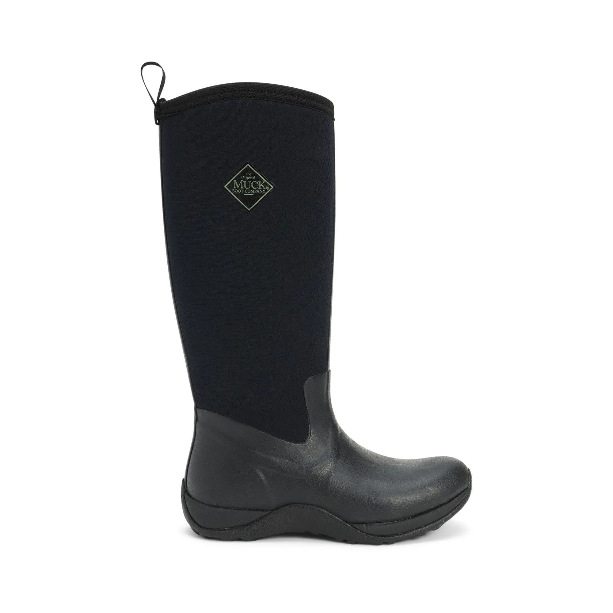 Muck Boots Arctic Adventure Womens Pull On Wellington Boot - Black