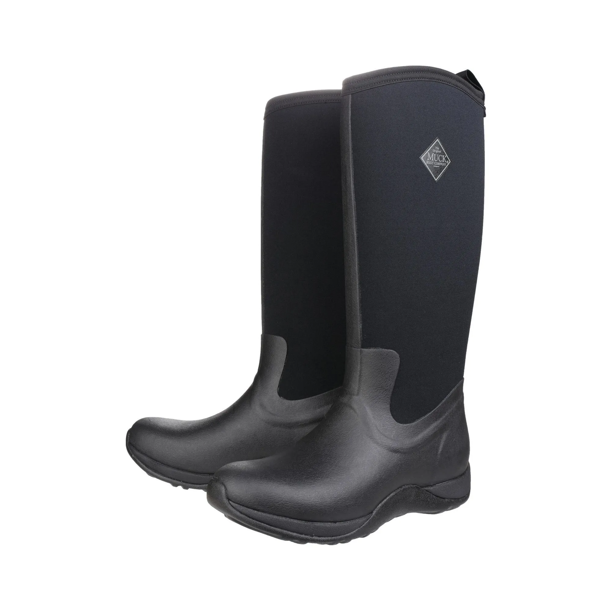 Muck Boots Arctic Adventure Womens Pull On Wellington Boot - Black