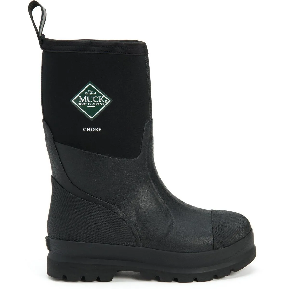 Muck Boots Chore Classic Mid Patterned Wellington Black