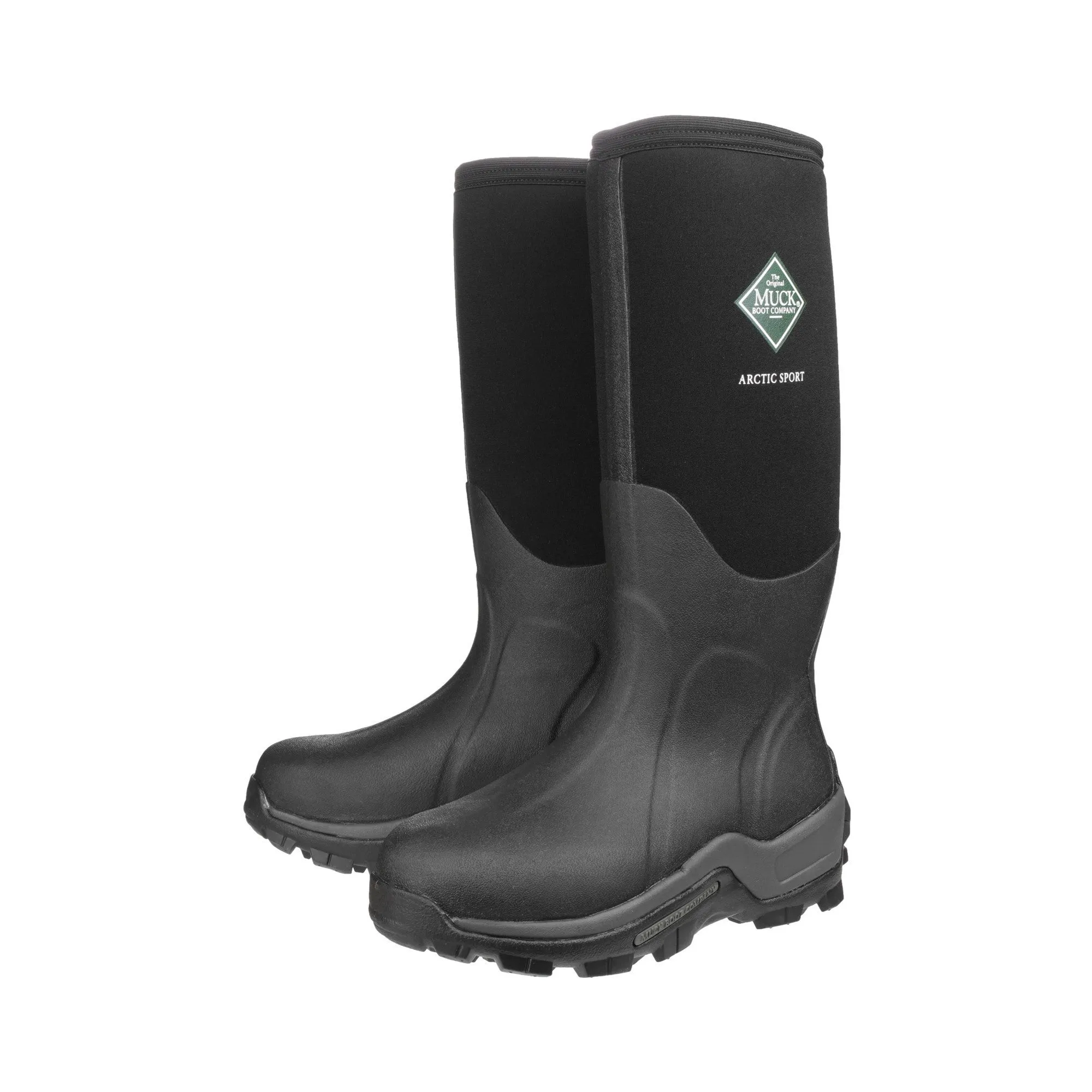 Muck Boots MB Arctic Sport II Womens Tall Wellingtons - Black