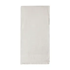 MULBERRY Logo Tree Fringed Scarf - Black