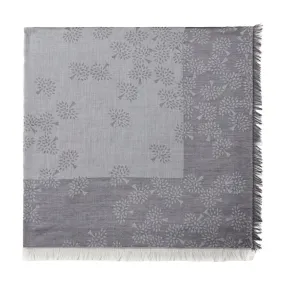 MULBERRY Tamara Square Scarf - Grey