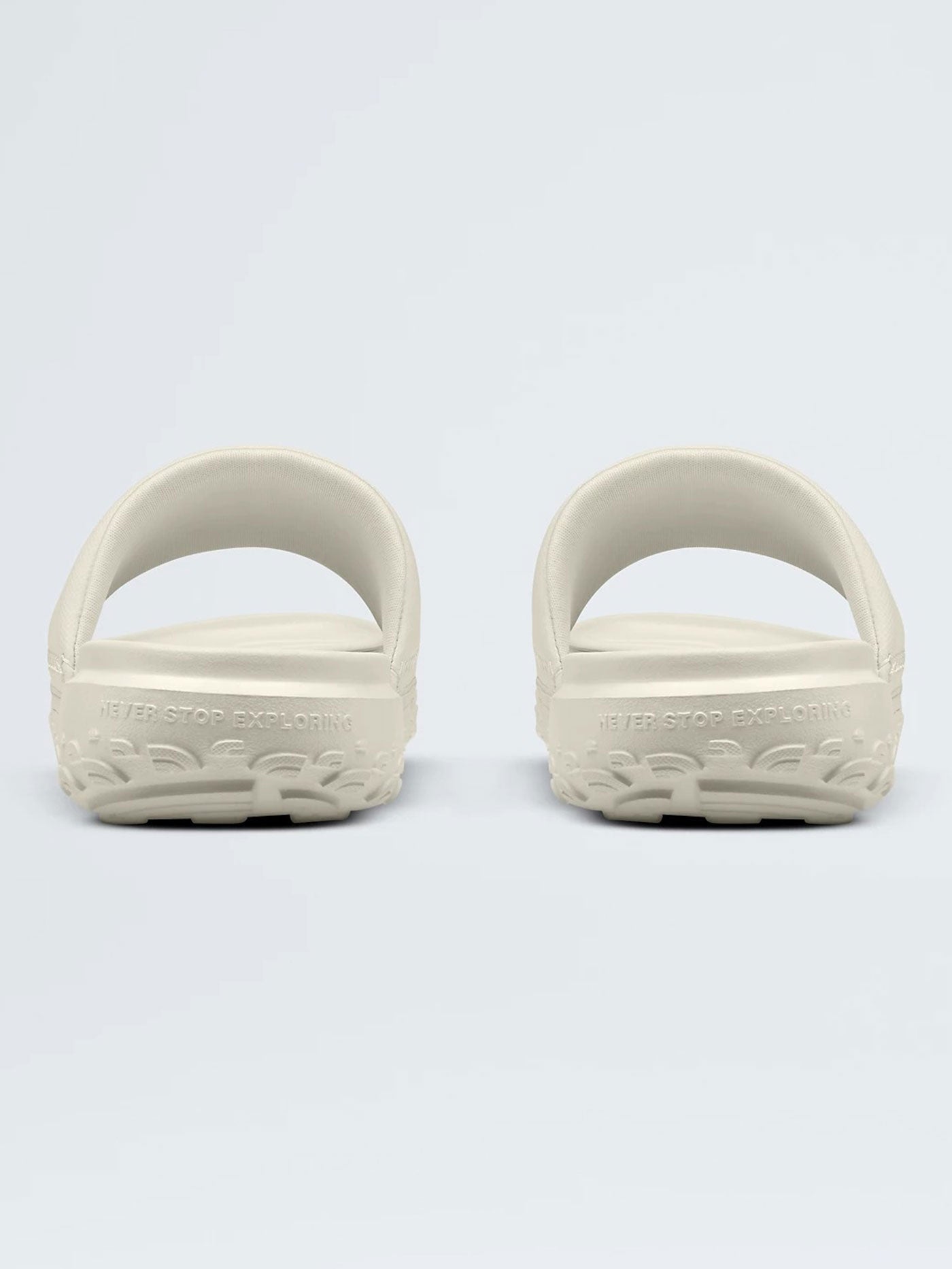 Never Stop Cush Slide White Dune/White Dune Sandals