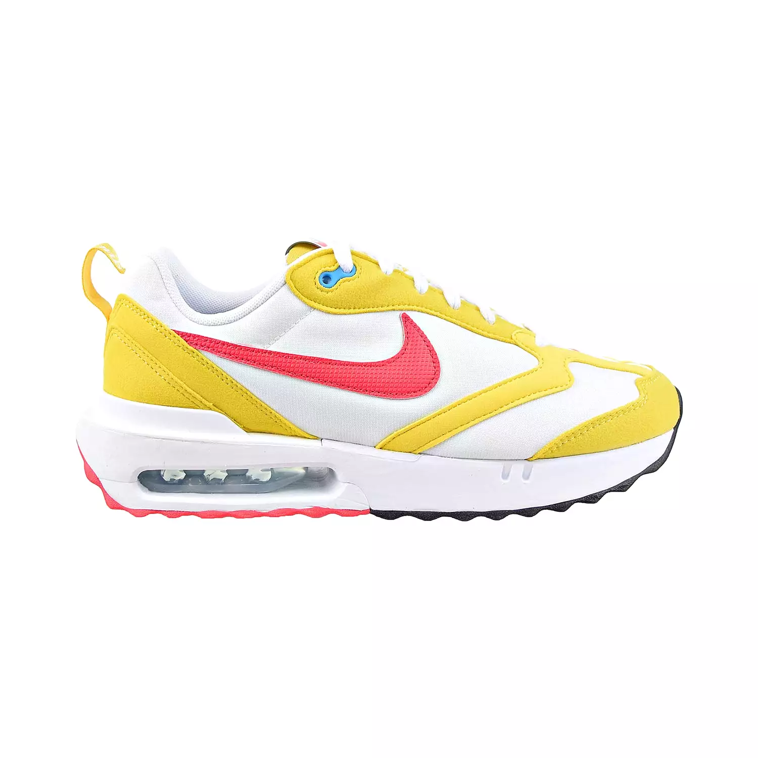 Nike Air Max Dawn Men's Shoes Vivid Sulfur-Siren Red-Summit White