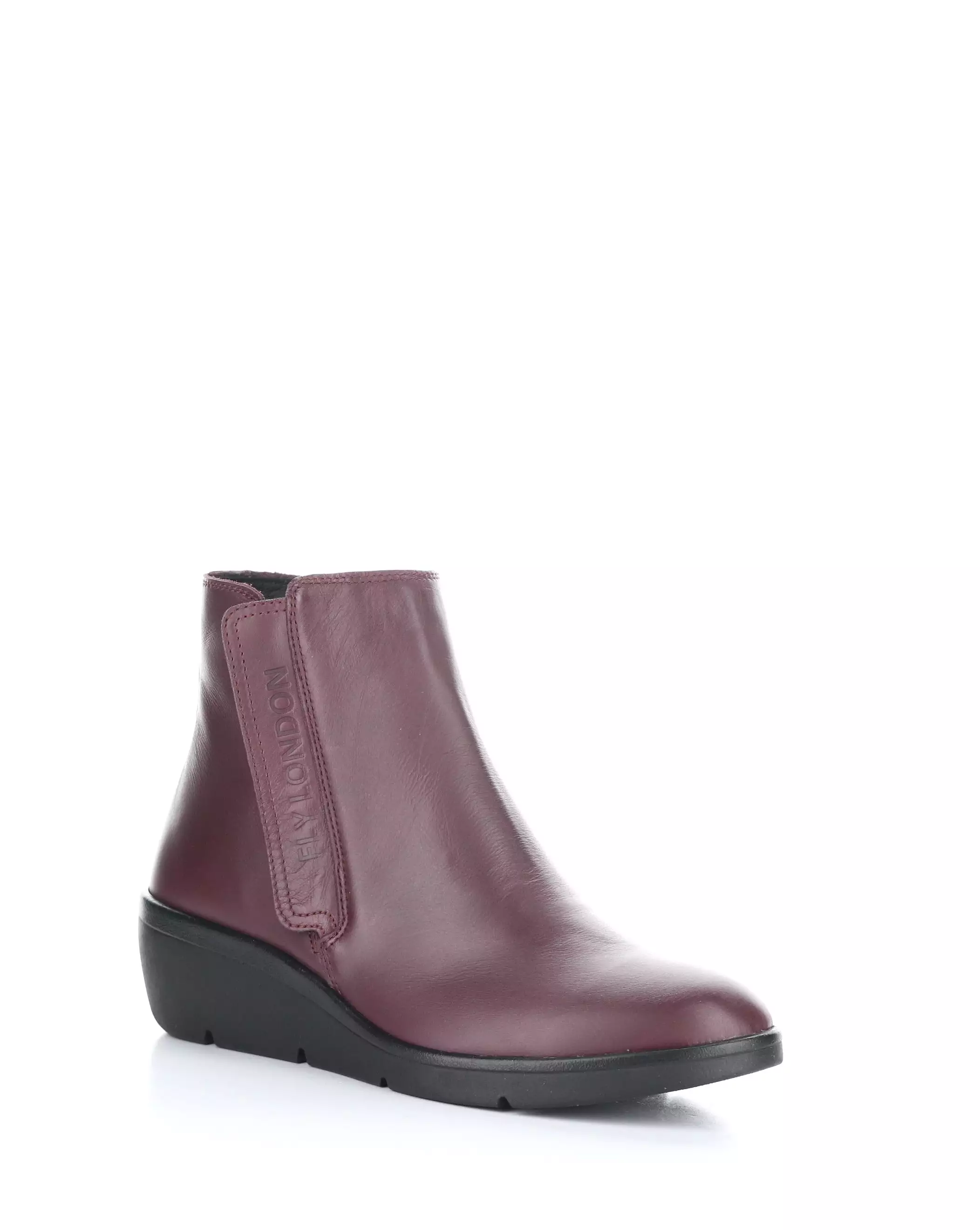 NULA550FLY 005 BORDEAUX Round Toe Boots