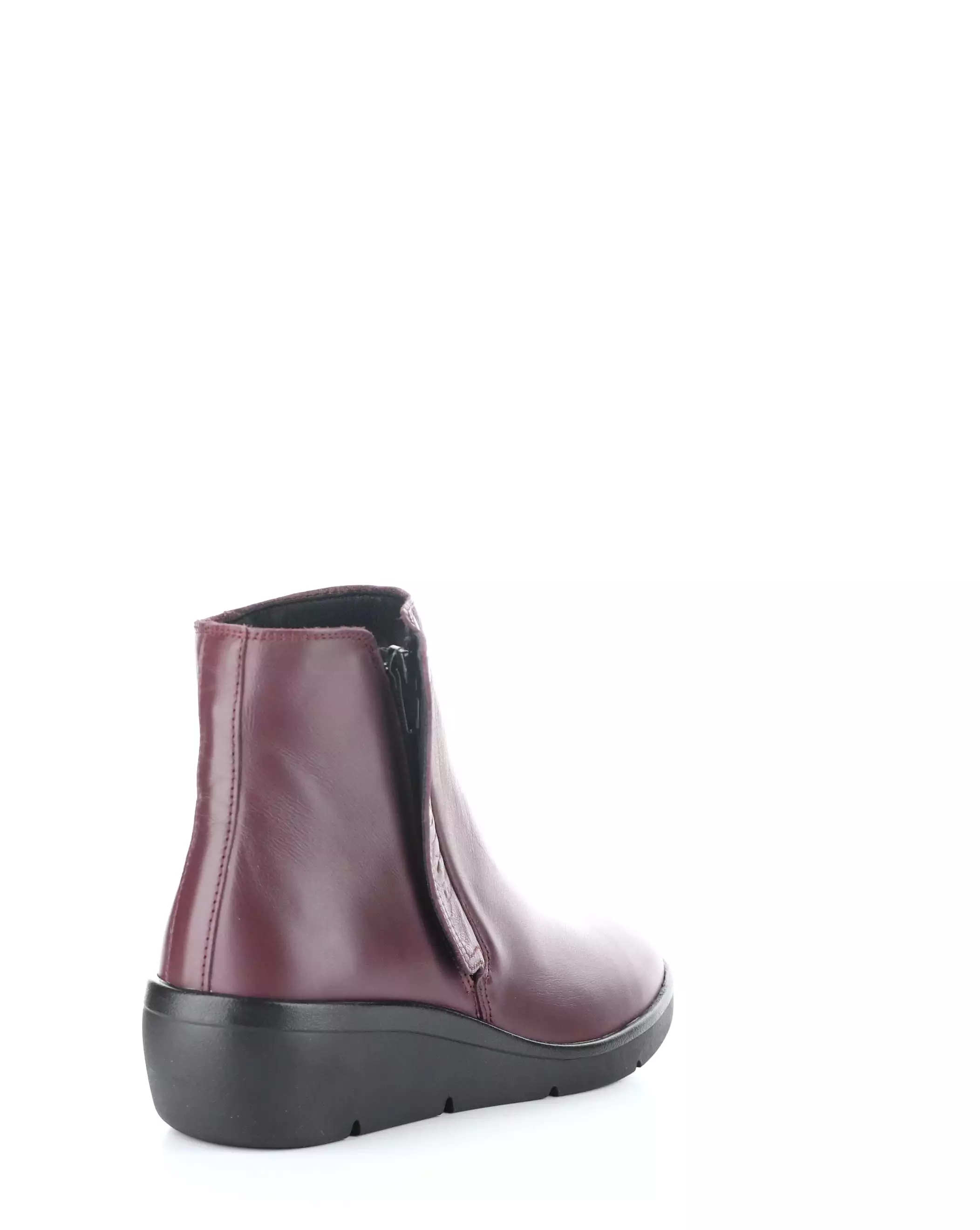 NULA550FLY 005 BORDEAUX Round Toe Boots