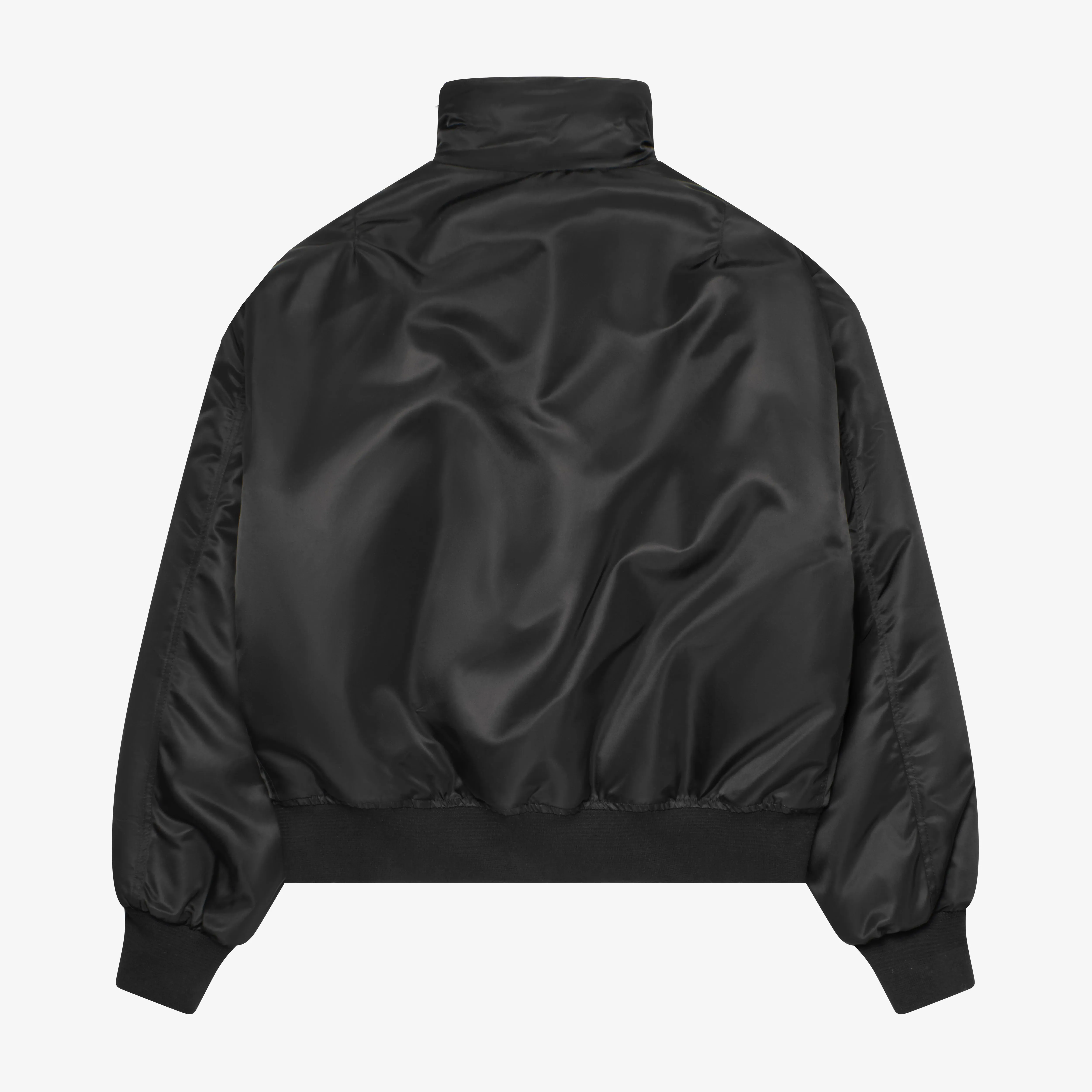 NYLON PUFFER BOMBER JACKET