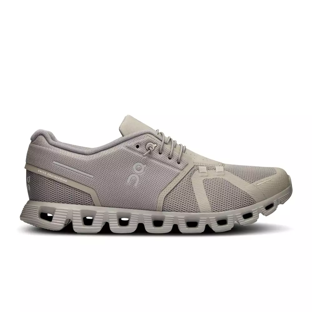 On Men's Cloud 5 - Fog/Alloy