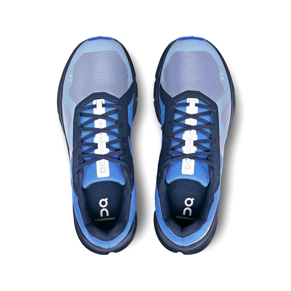 On Men's Cloudrunner - Shale/Cobalt