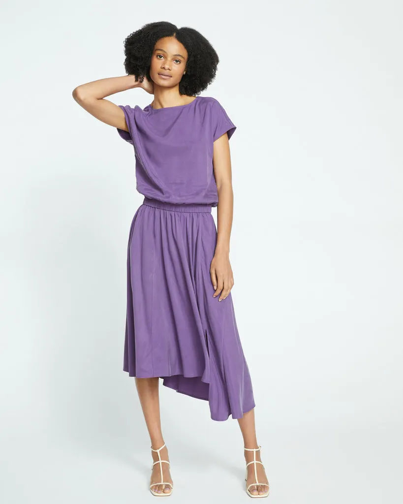 Palma Cupro Skirt - Potion Purple