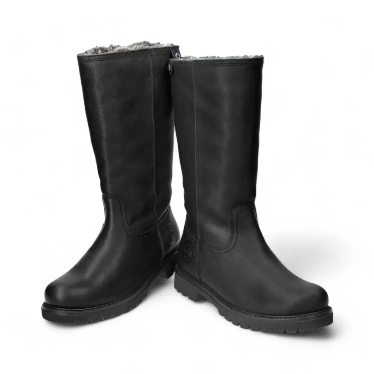 Panama Jack - Women's Black Leather Bambina B60 Boots