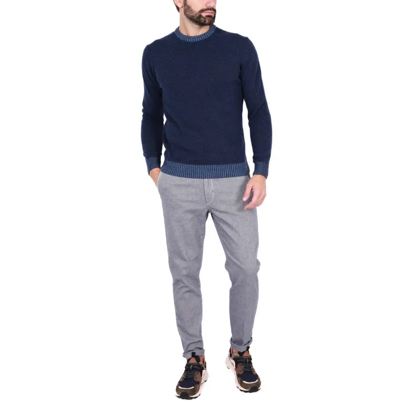 PANTALONE UOMO CHINOS, BLU